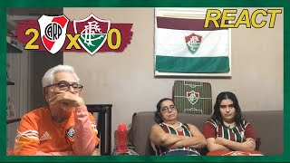 FAMÍLIA TRICOLOR REAGE À 2 RIVER PLATE X 0 FLUMINENSE - LIBERTADORES 2023