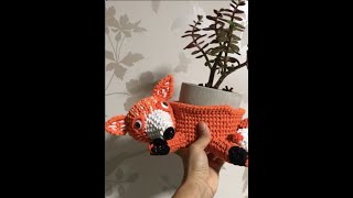 DIY Macrame Fox-Shaped Plant Pot Holder | Easy Macrame Tutorial for Beginners!