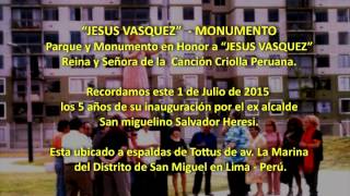 JESUS VASQUEZ - MONUMENTO Y PARQUE