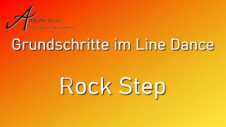 Grundschritte im Line Dance - Rock Step