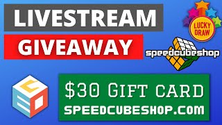 $30 SCS Gift Card Giveaway | SpeedCubeShop