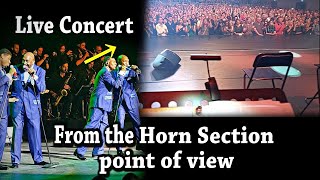 Motown Horn Section with the Temptations & the Four Tops (GigVlog - 🎷perspective)