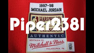 Michael Jordan Mitchell & Ness Chicago Bulls Jersey 1997-98