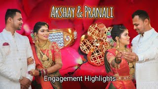 Akshay & Pranali Engagment Full Ceremony