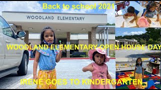 Woodland Elementary School | Open House 2021 |Back to School after COVID-19 |USA School | Irene Baby