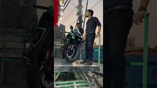 First Kawasaki Ninja zx10r 2022 delivery | #shorts #superbikesinindia #status #kawasaki #shorts