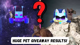 PET SIM 99 GIVEAWAY RESULTS!