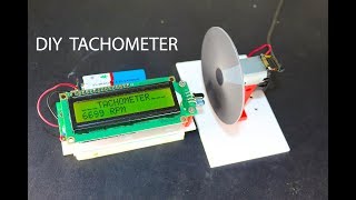 DIY Arduino based Digital Tachometer │ Revolution counter