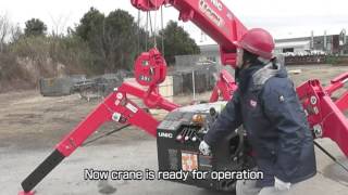 Furukawa UNIC Mini-Crawler Cranes: Operations Guide