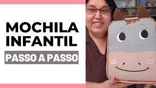 MOCHILA INFANTIL PASSO A PASSO