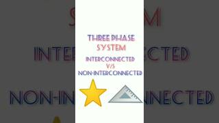 Interconnection necessary in Three Phase System #electrical #shorts #short