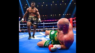 TYSON FURY GOT KNOCKED OUT BY FRANCIS NGANNOU