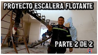 Proyecto de fabricación, instalación y pintado de una escalera flotante, parte 2 de 2 - El Maestre