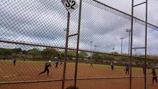 Miquela's Infield Home Run and Hits