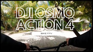 DJI ACTION 4 BIKE TEST