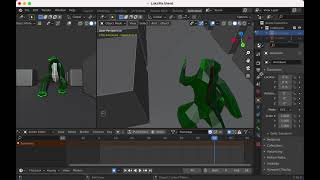 Making A 3D Animated Short Clip with Blender. Lukzilla