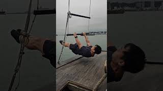 Front Lever scenery challenge! #viral #shorts #scenery #beautiful #nature #vietnam #halongbay