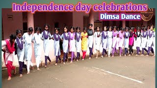 Independence day celebrations Dimsa dance by ARAKU AP in India.