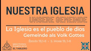 Nuestra Igelsia: La Iglesia es el pueblo de Dios  ~  Éxodo 19,1-6