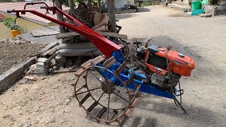 TRAKTOR PEMBAJAK SAWAH SESUDAH DI CAT