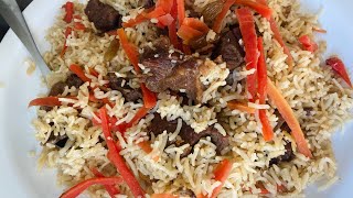 Kabuli Pulao Recipe |Afghani Beef Pulao|Peshawri Kabuli pulao Recipe @alishbaibrahim35