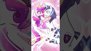 Shining Armor and  Princess Cadence #mylittlepony #flatter #rarity #pinkiepie