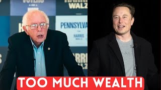 Bernie Sanders SLAMS Elon Musk for Being Too Rich