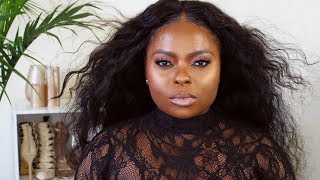 HOW TO BLEND YOUR LACE CLOSURE BEGINNER FRIENDLY || MERCY'S HAIR EXTENSION INITIAL REVIEW !!!