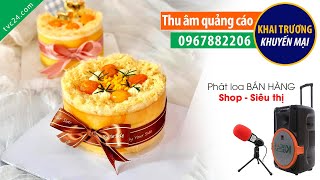 Thu âm khai trương tiệm Bánh Quân Quỳnh Bánh cực ngon cực hấp dẫn