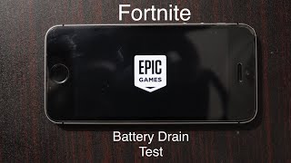 Fortnite Battery Test iPhone SE #Fortnite