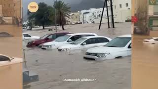 امطار اليوم سلطنة عمان भारी वर्षा Oman heavy rain 倾盆大雨