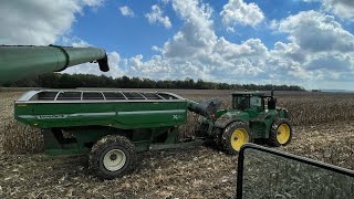 We finally got our new bean head/ corn harvest rolls on