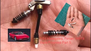 Hasegawa 1:24, Ferrari 348TS - Build Progress - Part 5