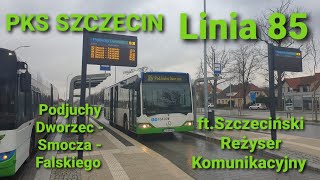 PKS Szczecin, linia 85 - Mercedes - Benz O530 #10420 ft.Szczeciński Reżyser Komunikacyjny