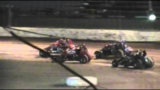 Wingless Sprints - Mac's Speedway - August 21 2010