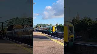 Class 377s pass Plumpton