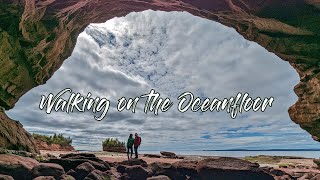 Site for the highest tides in the world | Walking on the oceanfloor during low tide | Nova Scotia