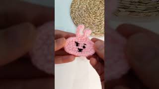 Bt21 crochet hair clip 😍