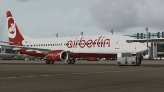 Air Berlin 737-800 Munich Departure