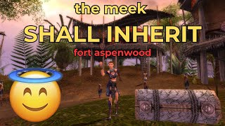 the meek SHALL INHERIT ranger fort aspenwood