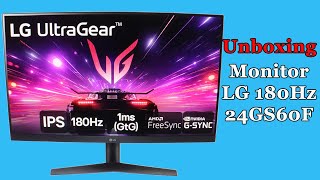 Unboxing Monitor LG UltraGear 180hz