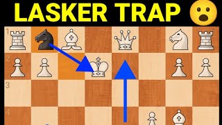 3 Mighty Lasker Traps #tricks