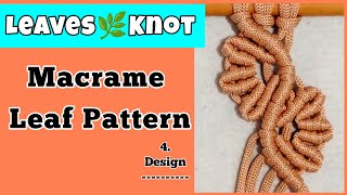 #EP7 Leaf pattern, this leaf wavy pattern is really useful for macrame projects