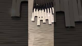 Luxe Piano Triple Panel Mirror Strips 240Cm X 120Cm