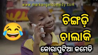 ଚିଙ୍ଗଡ଼ି ଚାଲାକି 😂| Koraputia Desia Dubbing Comedy| Odia Dubbed Comedy| Desia Comedy|Khanti Koraputia