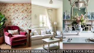 Transform Your Home with Charming Vintage Cottage Decor Ideas!