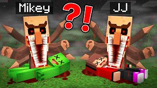 JJ and Mikey MUTATE Into SCARY VILLAGER in Minecraft - Maizen