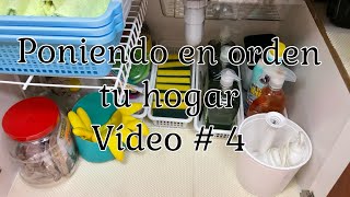 Organización y limpieza de la cocina / limpieza / Poniendo en orden tu hogar Temporada 4, video #4