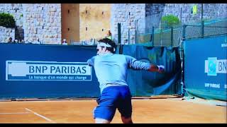 Roger Federer —Monte Carlo— 2 -slow motion