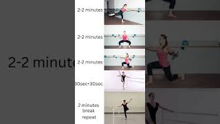 The 9 Best Barre Workout at Home | Low-Impact, High-Intensity | #shorts